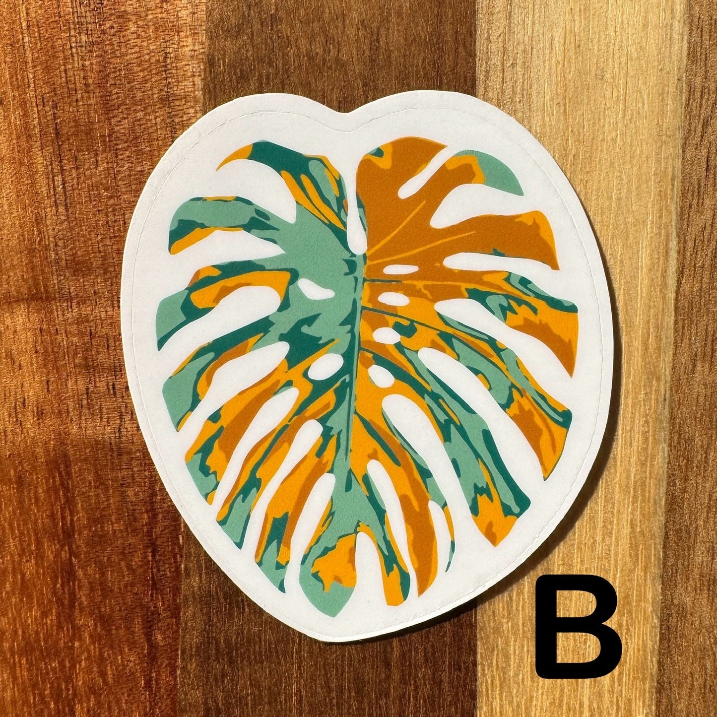 Monstera Albo Sticker 2.5” GLOSSY | MULTIPLE COLORS!