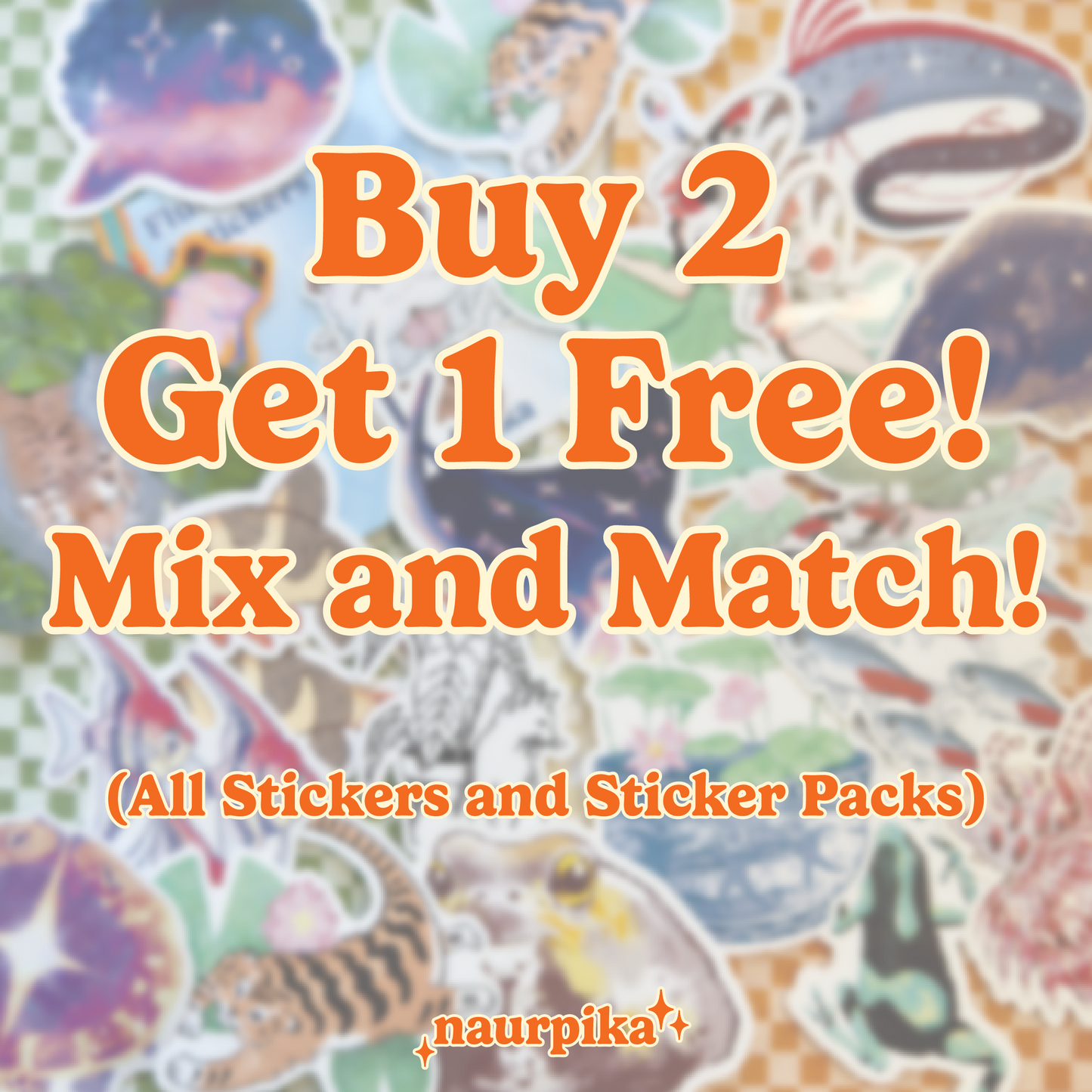 Tiger and Lotus Sticker 3”