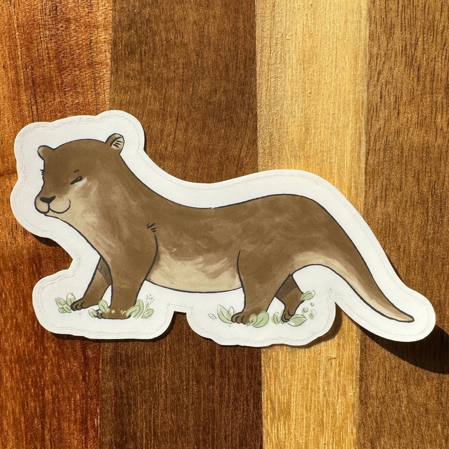 Otter Sticker 3.75” inches