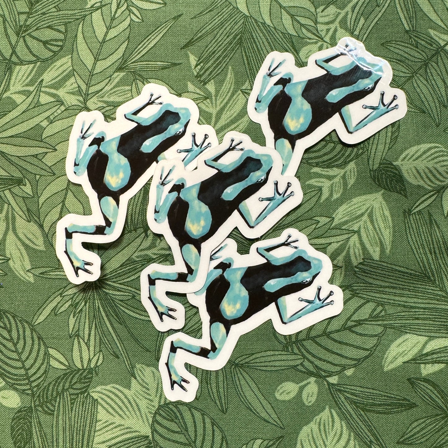 Dart Frog Sticker 3” inches | Auratus Hawaiian