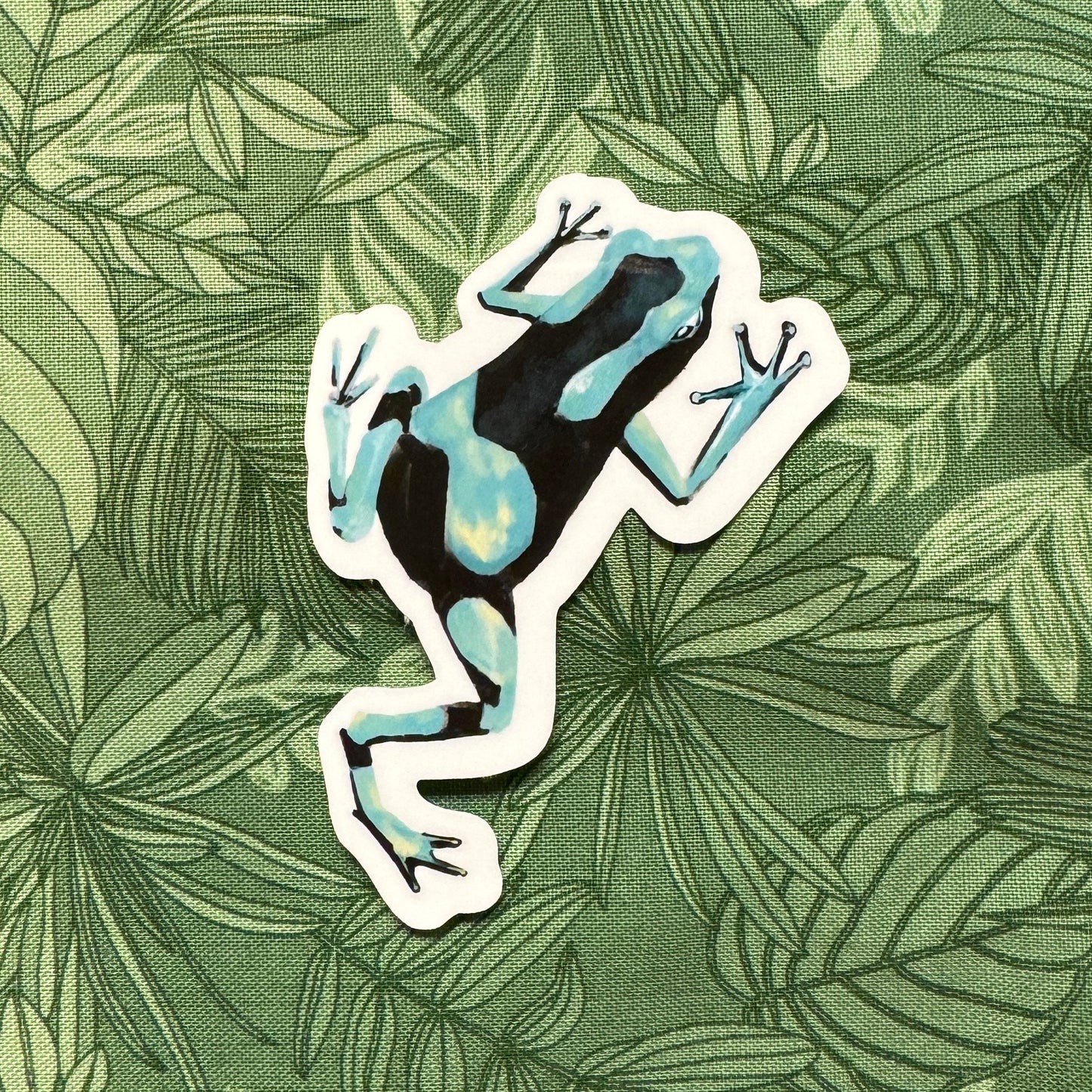 Dart Frog Sticker 3” inches | Auratus Hawaiian